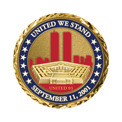 United We Stand Sept 11, 2001 Bronze Challenge Coin