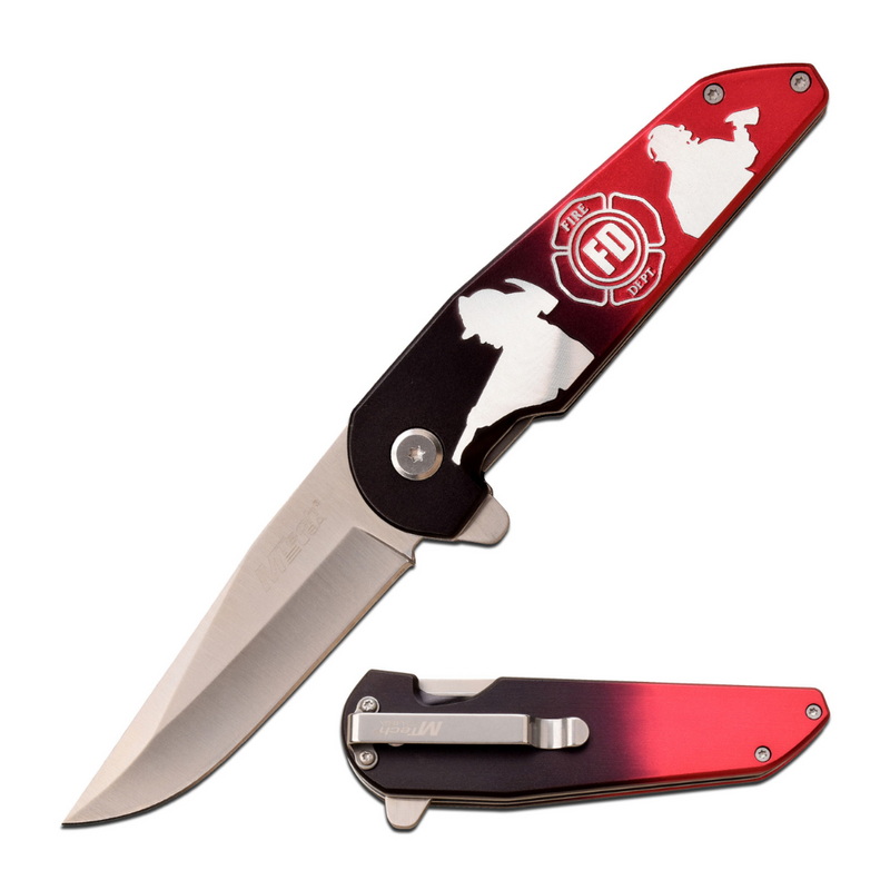 Firefighter collector knife