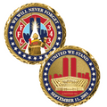 9/11 Tribute Firefighter Challenge Coin