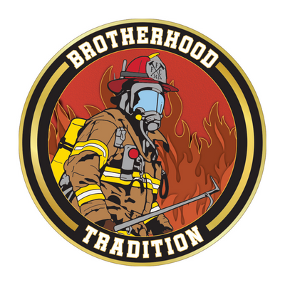 Firefighter Brotherhood Tradition Challenge Coin