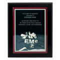 Personalized EMS Plaque - Black