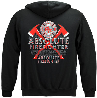 Absolute Firefighter Hooded Sweat Shirt