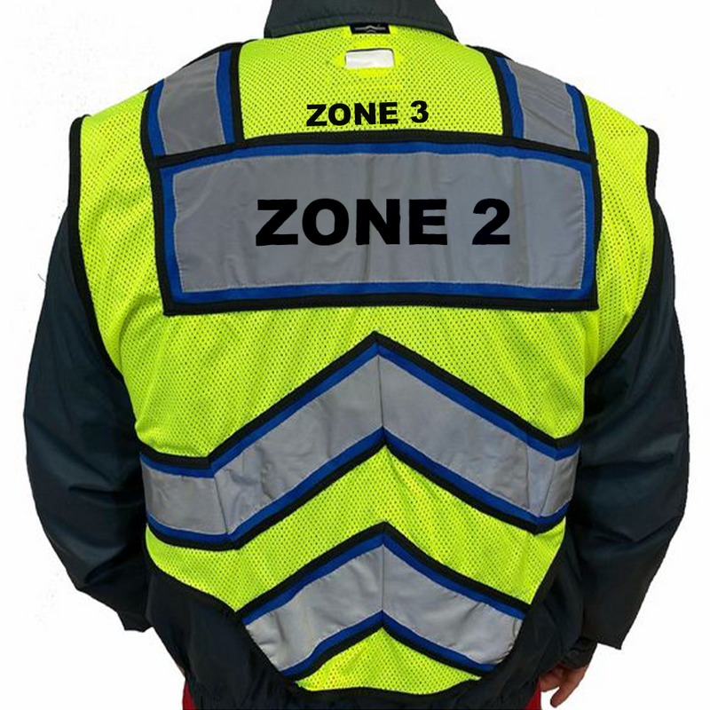 Ultra Reflective Public Safety Vest for Police or EMS
