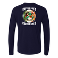 Customized Fire & Axes Irish Premium Long Sleeve Shirt