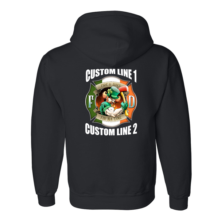 Customized Fire & Axes Irish Premium Hoodie