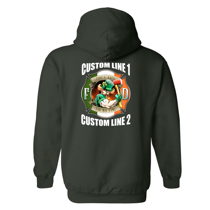 Customized Fire & Axes Irish Premium Hoodie