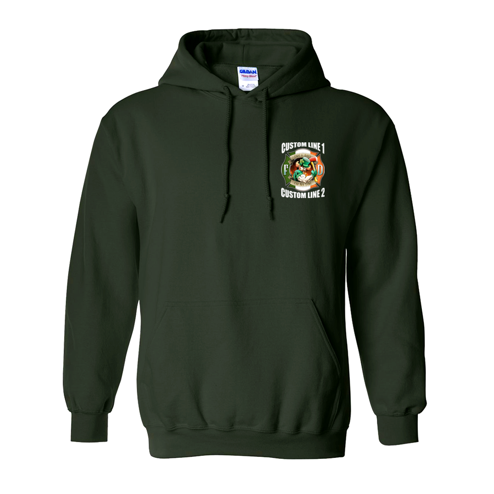 Customized Fire & Axes Irish Premium Hoodie