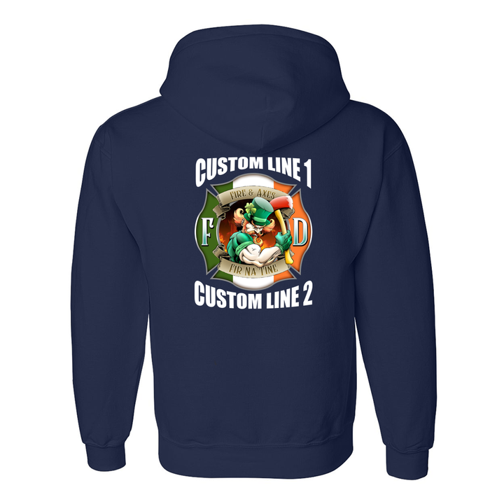 Customized Fire & Axes Irish Premium Hoodie