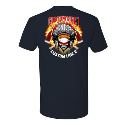 Customized Indian Outlaw Fire Station Premium T-Shirt