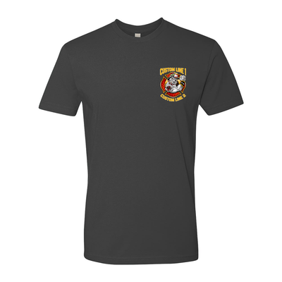 Customized Bull Dog Fire Station Premium T-Shirt