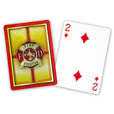 Firefighter Playing Cards