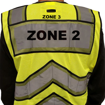 Sheriff Green Personalized Reflective Safety Vest