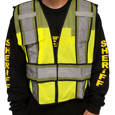 Performance Traffic Safety Vest for Sheriff or Military