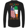 FFC 343 Fir Na Tine Irish American Premium Long Sleeve Shirt