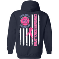 FFC 343 Breast Cancer Awareness Pullover Hoodie 8 oz.
