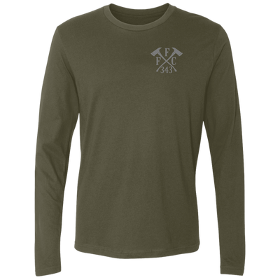 FFC 343 Crossed Axes Premium Long Sleeve Shirt