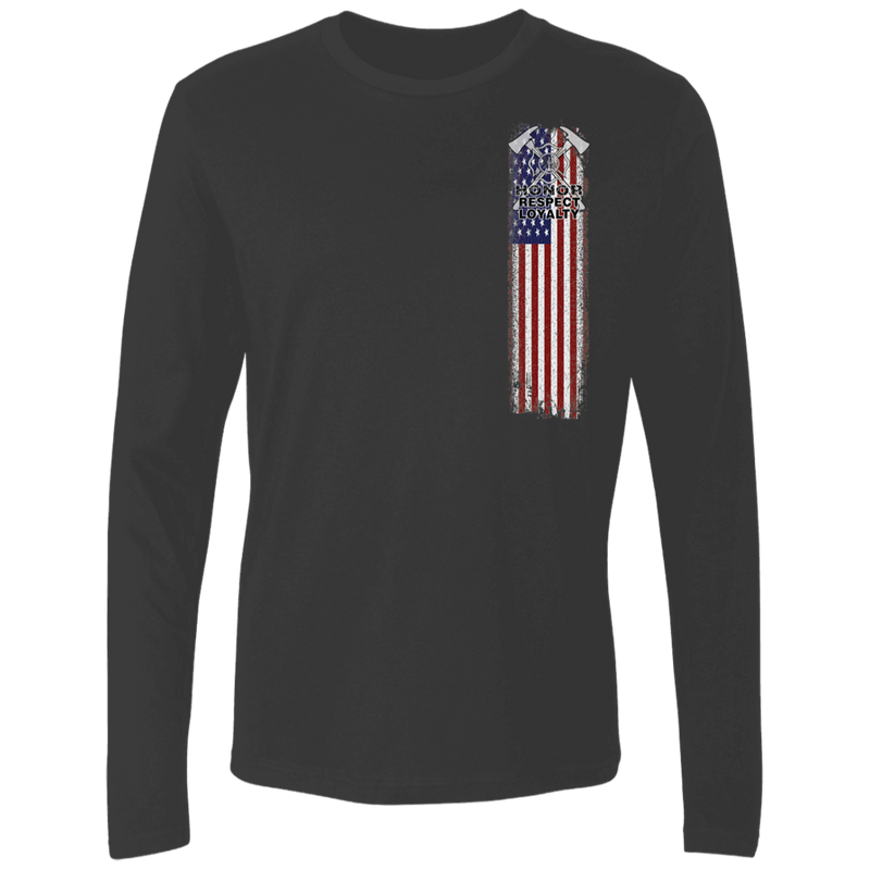 FFC 343 Honor Respect Loyalty Premium Long Sleeve Shirt