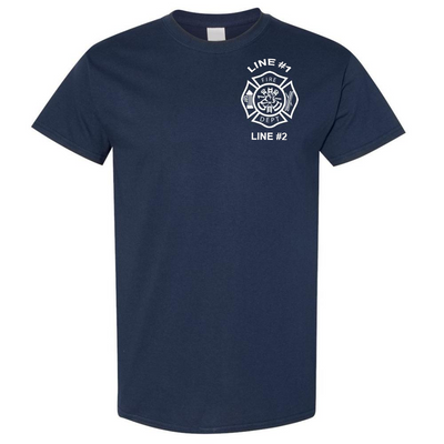 Fire Dept Custom Duty Short Sleeve Shirt