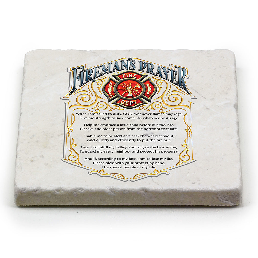 Fireman's Prayer Coaster