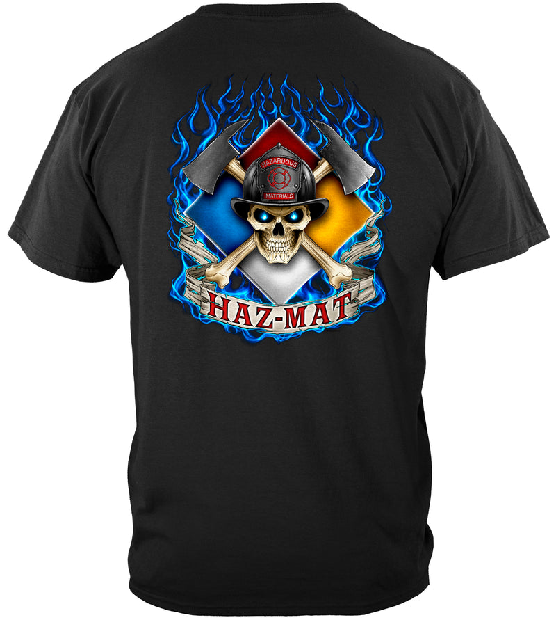 Haz-Mat Skull and Axe Tshirt