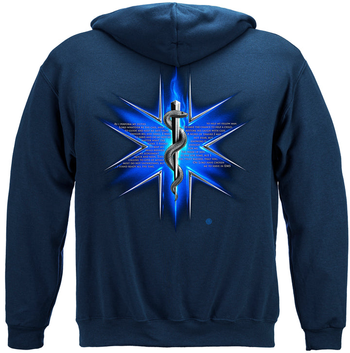 EMS Prayer Hooded Sweat Shirt