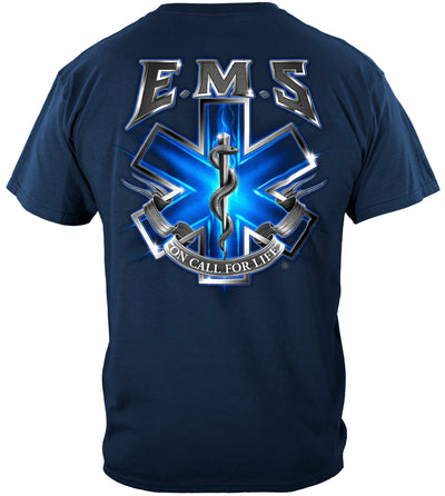 EMS On Call For Life T-shirt