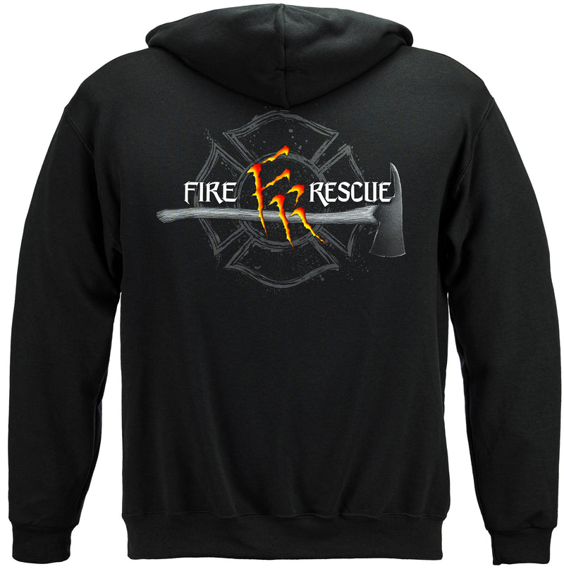 Monster Claws Fire Rescue Hooded Sweat Shirt