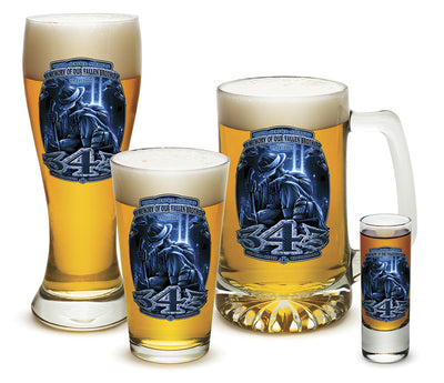 343 You Will Never Be Forgotten Glassware Gift Set