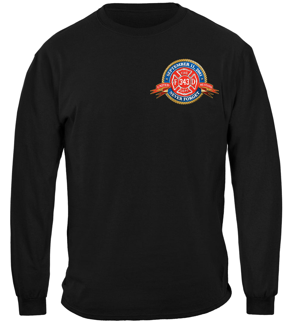 firefighter badge of honor Long Sleeves