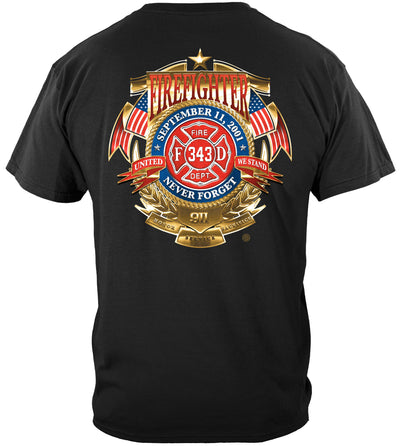 Firefighters Never Forget T Shirt