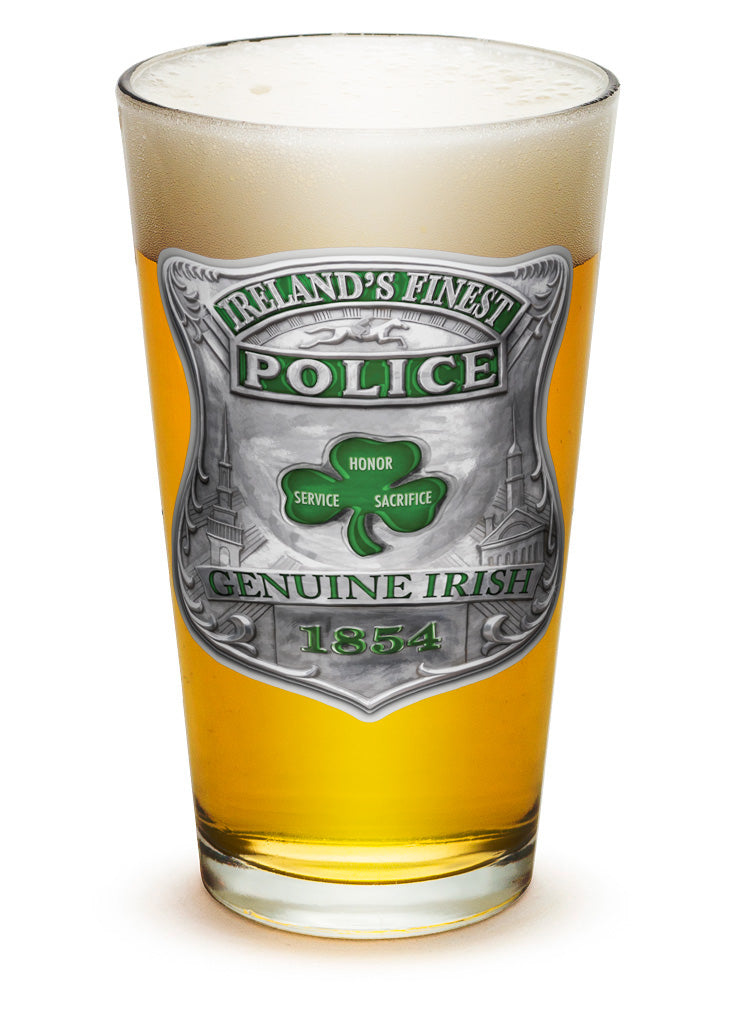 Garda Irelands Finest Pint Glass
