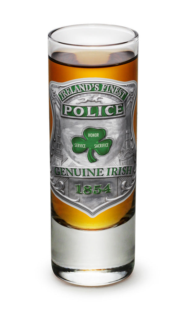 Garda Irelands Finest Shooter Shot Glass