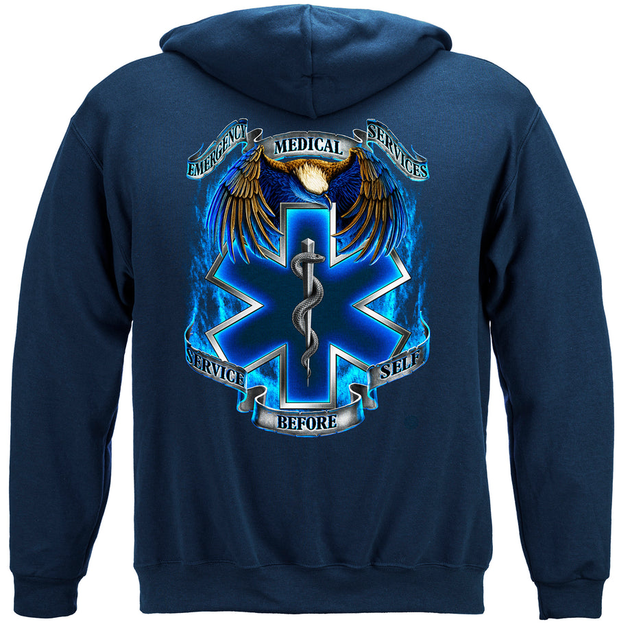 EMS-Service Before Self Hoodie