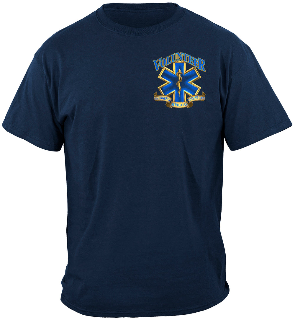 Volunteer EMS Gold Shield Tshirt