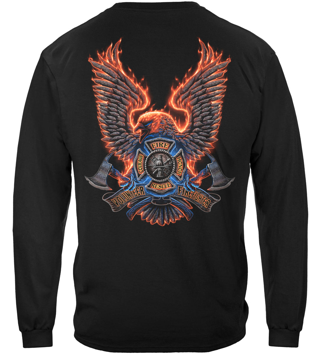 Volunteer Fire Eagle Long Sleeves