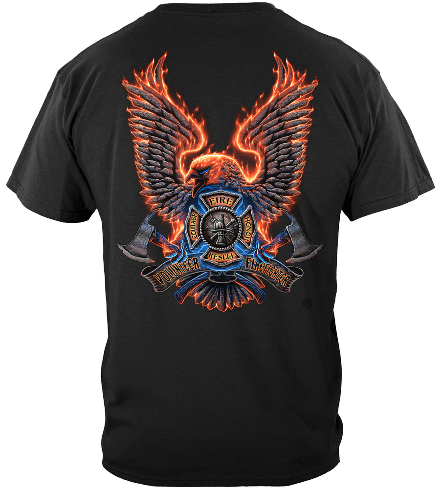 Volunteer Fire Eagle Tshirt