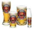 Red Tribute High Honor Firefighter Glassware Gift Set