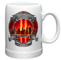 Red Tribute High Honor Firefighter German Beer Steins