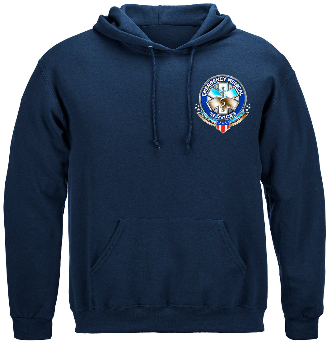 EMS Badge Of Honor Hooded Sweat Shirt