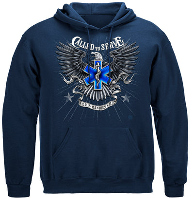 EMS Called To Serve Hooded Sweat Shirt