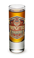 Firefighter Denim fade Shooter Shot Glass