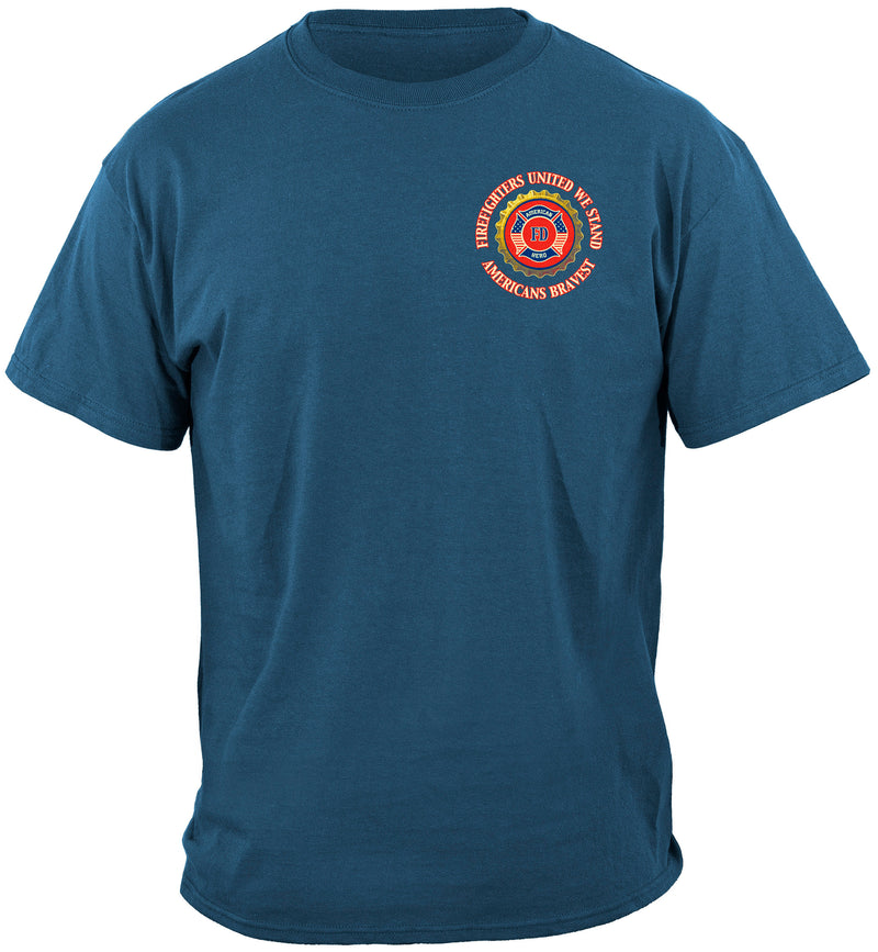United We Stand Fire T Shirt