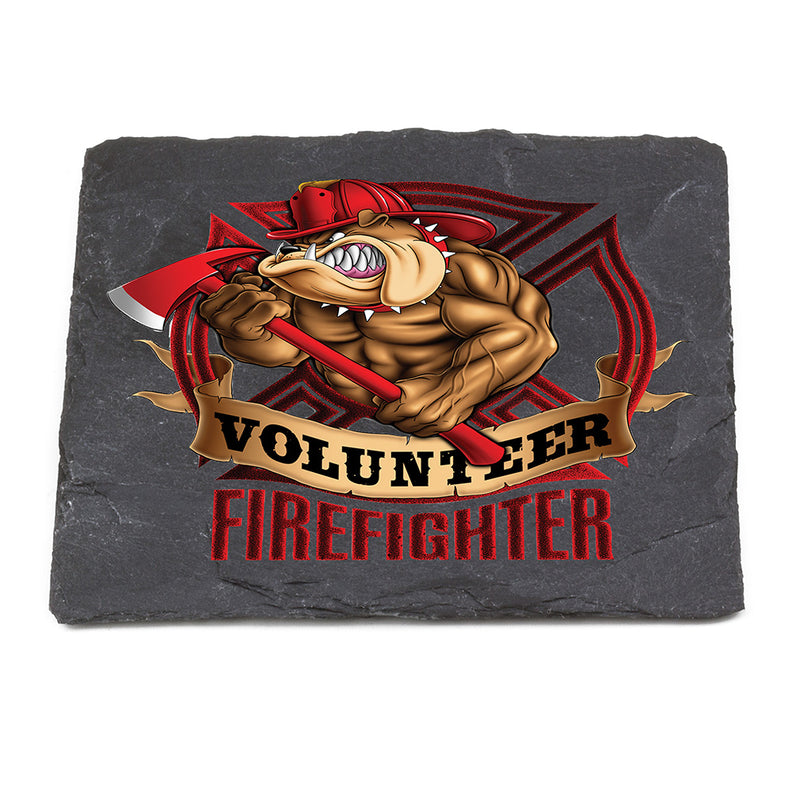 Fire Volunteer Dog Coaster