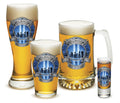 911 Firefighter Blue Skies Glassware Gift Set