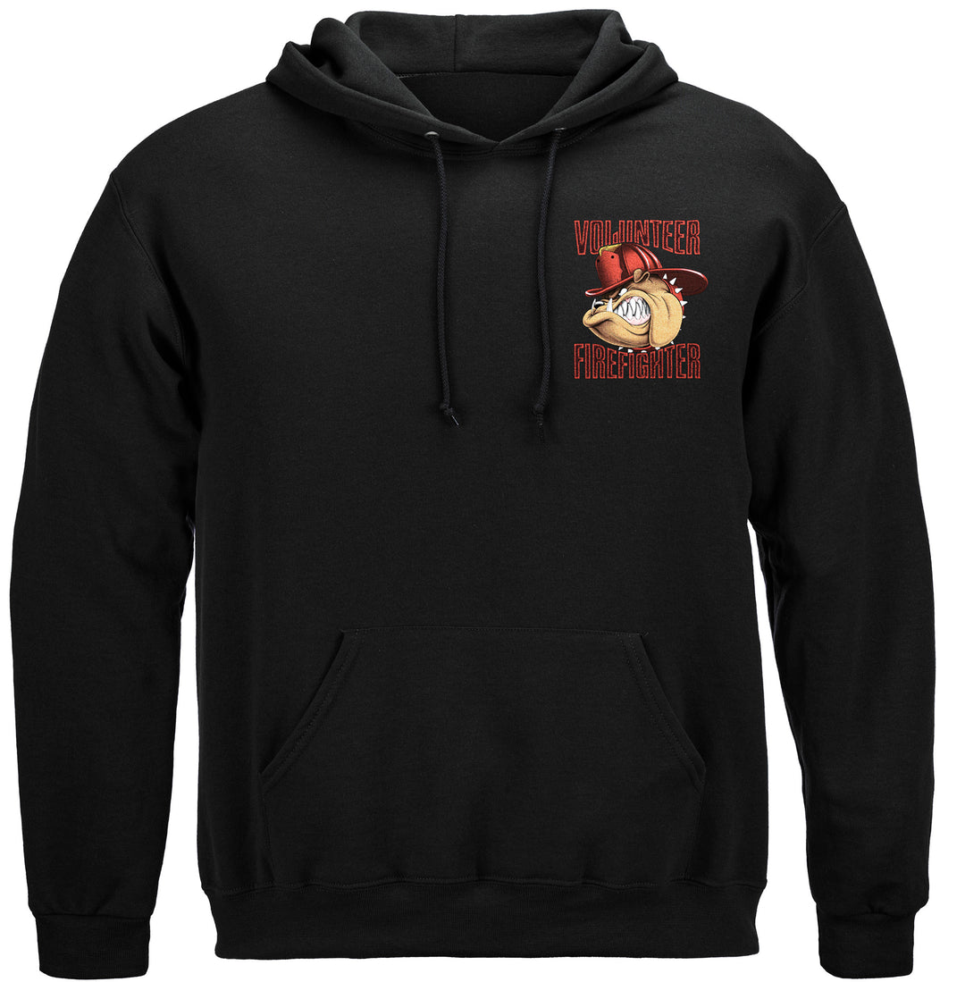 Fire Dog Volunteer Hooded Sweat Shirt