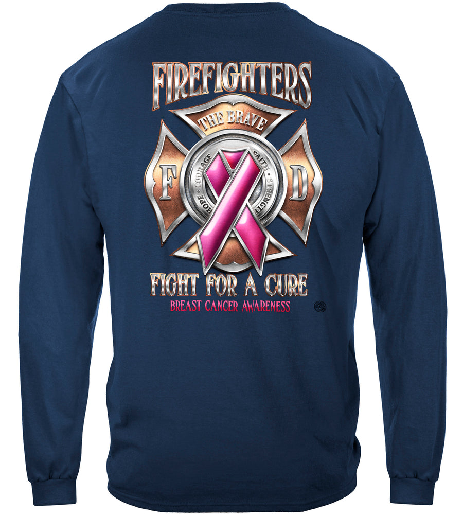 Long Sleeve Fight For The Cure Tshirt