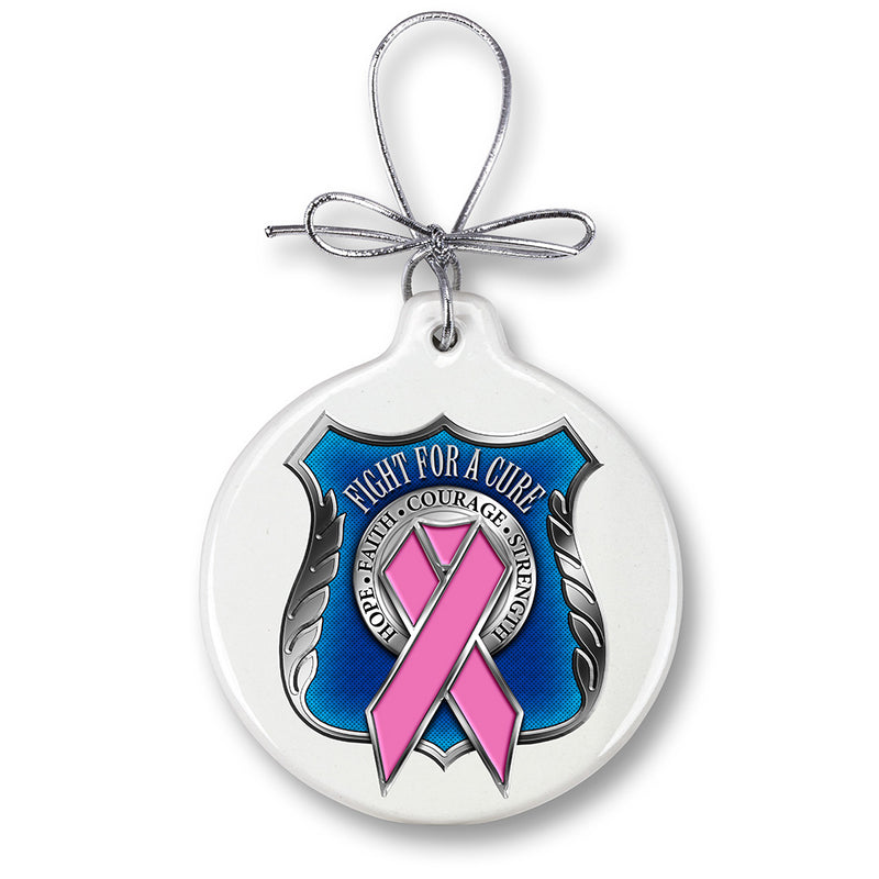 POLICE Race For a Cure Ornament