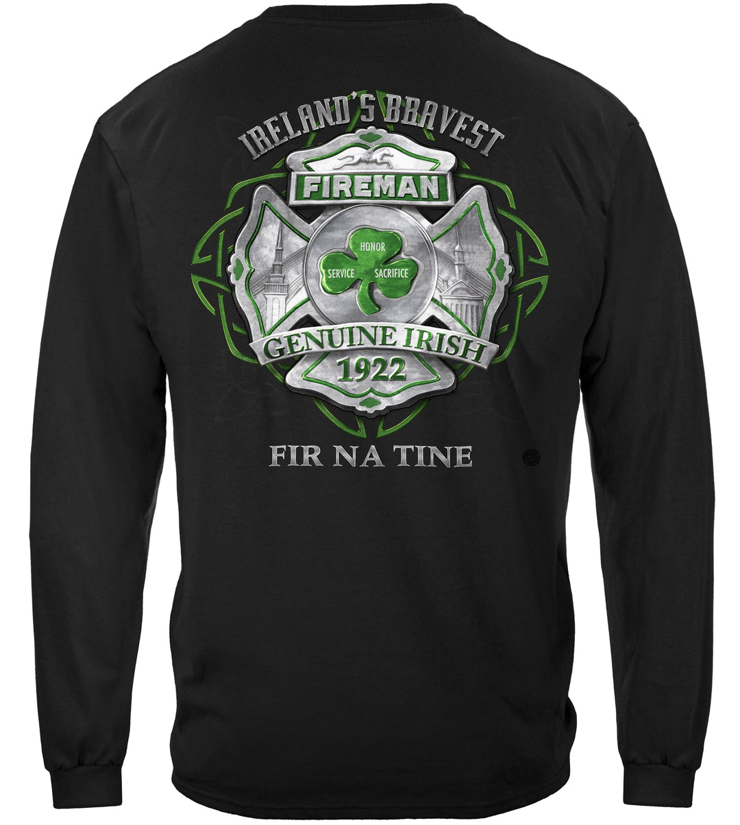 Firefighter Garda Ireland'S Bravest Long Sleeves