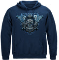 EMS Skull Wings Full Hooded Sweat Shirt
