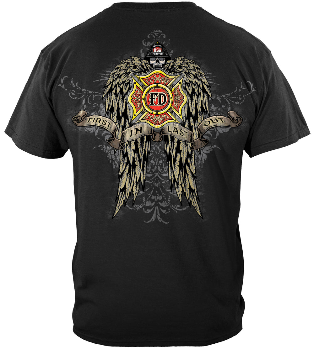 FD Winged Firefighter T-shirt